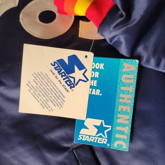 STARTER Vintage Astros Satin Jacket - Picture 9 of 9